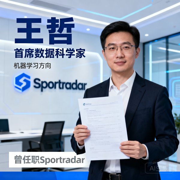 王哲 首席数据科学家 机器学习方向,曾任职Sportradar
